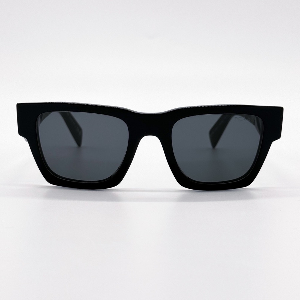 NEW PRADA PR A06S 16K08Z UNISEX SUNGLASSES SPR  A06 16K08Z BLACK PRADA PRA06S - Picture 4 of 10